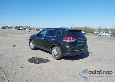 2015 Nissan Rogue S z USA, uszkodzony, nr VIN KNMAT2MV1FP541779